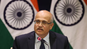 Indiens utrikesminister Vijay Keshav Gokhale krävde Pakistan på snabba åtgärder mot terrorgrupper som verkar i landet och hotar Indien. Indiens utrikesminister Vijay Keshav Gokhale krävde Pakistan på snabba åtgärder mot terrorgrupper i Pakistan som hotar Indien.