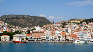 I Mytilene bor omkring en tredjedel av Lesbos lokalbefolkning. Mytilene på Lesbos
