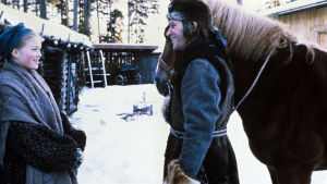 Britta (Ulrika Hansson) och Ontrej (Johan Portin). Britta och Ontrej.