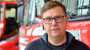 Peter Johansson. Räddningschef Peter Johansson på Räddningsverket i Östra Nyland.