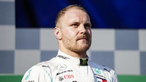 Valtteri Bottas. Valtteri Bottas på prispallen efter Australiens GP.