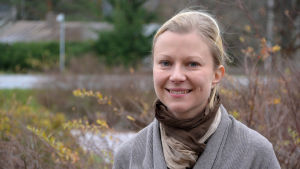 Sofia Sandvik är lärare vid Sibbo gymnasium. Läraren i Sibbo Gymnasium, Sofia Sandvik nov. 2018
