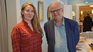 Regissör Susanna Airaksinen och körledare Ulf Långbacka ser fram emot att komma igång med arbetet. Susanna Airaksinen och Ulf Långbacka ser fram emot att komma igång med musikteaterprojektet.