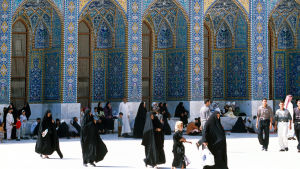 Huvudhelgedomen Imam Ali i Najaf innan coronaviruset slog till Huvudhelgedomen Imam Ali i Najaf innan coronaviruset slog till