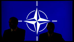 I sista hand är det Natos 29 medlemsstater som beslutar om försvarsalliansens framtid. Natos logo.