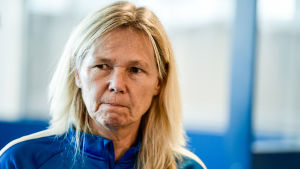 Det har gått motigt för Anna Signeuls landslag den senaste tiden. Anna Signeul.
