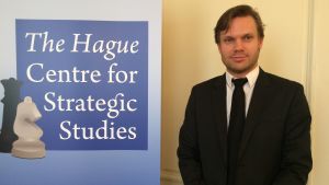 Sijbren de Jong, strategisk analytiker vid Centret för strategiska studier i Haag