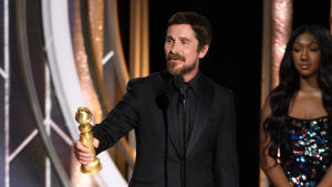 Under galan hade inte Bale längre sina Cheney-kilon eftersom han bantat ner igen för att spela Ken Miles i filmen Ford v. Ferrari. Christian Bale tackade Dick "Satan" Cheney för inspirationen.