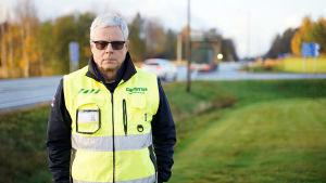 Arbetsplatschef Tom Eliasson går i pension i februari, det blev nästan 40 år inom vägbranschen. Han tar ut semester först, så han slutar jobba i november. Tom Eliasson.