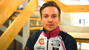 Daniel Forsell valdes till årets idrottare i Raseborg år 2016. Porträttbild av Daniel Forsell.
