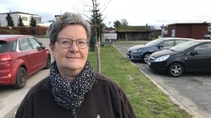 Kirsten Jensen säger att byborna är oroliga för att de helt enkelt inte vet så mycket om utvisningscentret och vad det är för mänskor som ska bo där. Kirsten Jensen.