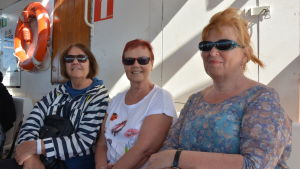 Leila Kaarto, Anita Uusitupa och Ulla Väisänen. Leila Kaarto, Anita Uusitupa och Ulla Väisänen.