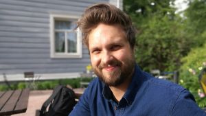 Jussi Sorjanen, ny konstnärlig ledare för Teater Viirus. I Kajsaniemi i juni 2018. Jussi Sorjanen, ny konstnärlig ledare för Teater Viirus. I Kajsaniemi i juni 2018.