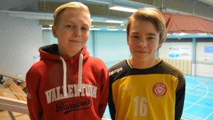 Jonas Umegård och Pontus Ågren, Vallentuna HK. Jonas Umegård och Pontus Ågren, Vallentuna HK