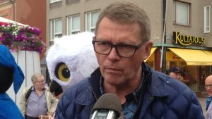 Matti Vanhanen är den enda som redan meddelat om kandidatur. Centerns gruppordförande Matti Vanhanen vid evenemanget Suomi-areena 13 juli 2015.