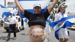 ”Jag kräver att födas i ett Nicaragua utan diktatur”. Våldsamheterna i Nicaragua.