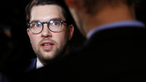 Sverigdemokraterna vill helst se att Jimmie Åkesson blir Sveriges nästa statsminister. Sverigedemokraternas partiledare Jimmie Åkesson var inte välkommen i Umeå.