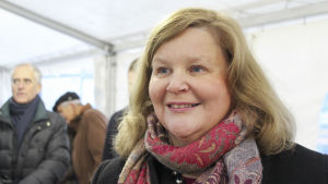 Hankens rektor Karen Spens säger att det här är en historisk händelse. karen spens är rektor för svenska handelshögskolan