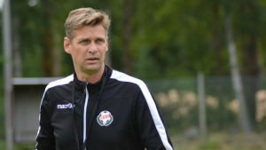 Käcko leder Jaro mot Helsingfors IFK på måndag. Niklas Käcko tog över FF Jaro i augusti 2018.