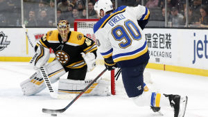 Tuukka Rask har aldrig spelat VM. Tuukka Rask skrev ett stycke klubbhistoria i matchen mot St. Louis.