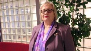 Helvi Riihimäki. Helvi Riihimäki, direktör för arbets- och näringsbyrån i Österbotten.