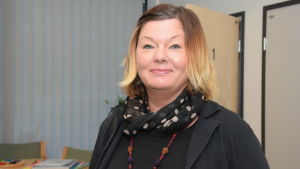 Överskötare Annika Rehn på Raseborgs stad säger att hon är väldigt glad över sin personal. Arkivbild. Annika Rehn, överskötare.