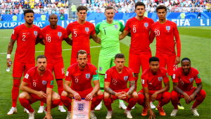 Englands startelva i kvartsfinalen mot Sverige. Englands startelva i kvartsfinalen mot Sverige.