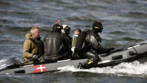 Danska försvarsmaktens dykare den 23.8.2017 Danska försvarsmaktens dykare den 23.8.2017
