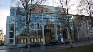 Simelius gård ligger ett knappt stenkast från campus. Campus Allegro i Jakobstad