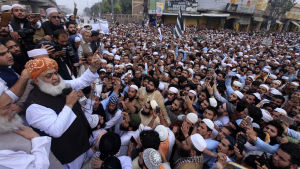 Frigivningen av Asia Bibi utlöste förra veckan landsomfattande protester i Pakistan Frigivningen av Asia Bibi utlöste förra veckan landsomfattande protester i Pakistan
