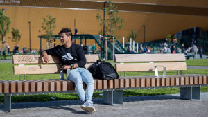 Moori Naseri trivs i Helsingfors. Afganistanilainen turvapaikanhakija Morteza Naseri