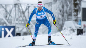 Tero Seppälä hade det tufft i det stående skyttet (arkivbild). Tero Seppälä.