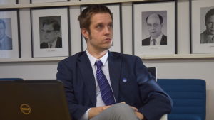 Niko Kannisto på Sjundeå kommun. Niko Kannisto är förvaltningsdirektör i Sjundeå.