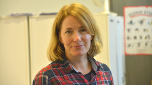 Anne Lindholm är eftiskoordinator på Borgå stad. Borgå stads eftiskoordinator Anne Lindholm.