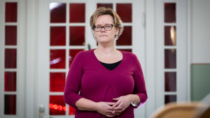 Pia-Maria Sjöström Pietarsaaren sairaalan johtava lääkäri Pia-Maria Sjöström, Pietarsaari, 3.12.2018.