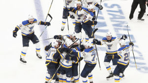 St. Louis Blues fick jubla högst förra sommaren. St. Louis Blues vann sin första Stanley Cup-final någonsin.