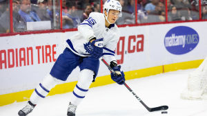 Teemu Kivihalme i Torontos tröja. Teemu Kivihalme i Torontos tröja.
