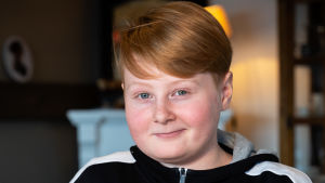 Det värsta är att vara med när föräldrarna strider, säger Sebastian Björkholm. Sebastian Björkholm, högstadielever från Winellska skolan i Kyrkslätt