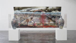 Verk ur brittiska konstnären Grayson Perrys utställning på Kiasma Verk ur brittiska konstnären Grayson Perrys utställning på Kiasma