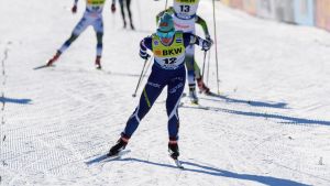 Krista Pärmäkoski tog sig som enda finländska damåkare vidare från kvalet i fristilssprinten i Falun. Senare fick hon sällskap av Ristomatti Hakola, Joni Mäki och Lauri Vuorinen från herrkvalet. Krista Pärmäkoski tog sig som enda finländare vidare från kvalet i fristilssprinten i Falun.