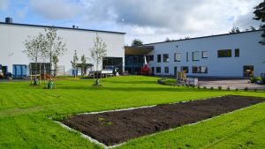 17,5 miljoner euro är reserverade för Vårberga bildningsscentrum. Vårberga bildningscentrum i Borgå.