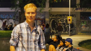 23-åriga Janne Riitakorpi lobbar för Katalonien. Katalonien röstar om självständighet.
