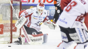 Under de senaste veckorna har Sports målvaktsspel fungerat bra. Mika Järvinen i Sports mål