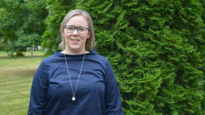 Sanna Bondas, kulturchef i Vasa, tycker att konstnärer borde stödas i allt högre grad. Sanna Bondas.