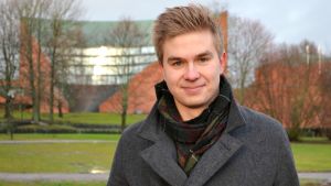 Cosmo Jenytin har från Teknologföreningens sida arbetat med att planera nybygget. Cosmo Jenytin.