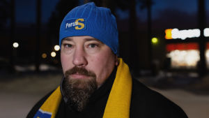 Kai Karhukorpi är styrelseordförande för Sannfinländarna i Villmanstrand Kai Karhukorpi, Lappeenrannan seudun perussuomalaiset ry :n puheenjohtaja, kuvattu Lappeenrannassa 18.1.2019.