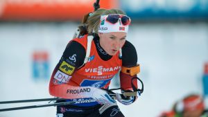 Marte Olsbu Röiseland Norges hopp på damsidan Marte Olsbu Röiseland.