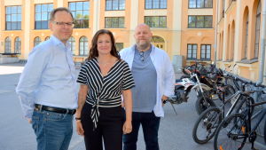 Sören Kock, Nina Ingves och Joakim Bonns. Sören Kock, Nina Ingves och Joakim Bonns
