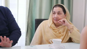 Haseena Ahktar är rädd för att behöva skickas tillbaka till Kashmir. Haseena Ahktar