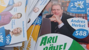 Andres Herkel fick själv erfara försök att ändra vad han beskrev som uppenbara slutsatser om presidentvalet år 2008. estnisk valreklam